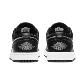 Tênis Air Jordan 1 Low "Black Metallic Silver" Preto / Cinza