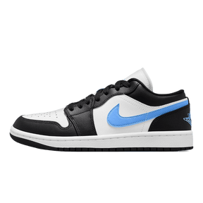 Tênis Air Jordan 1 Low "Black University Blue" Preto / Azul