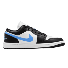 Tênis Air Jordan 1 Low "Black University Blue" Preto / Azul