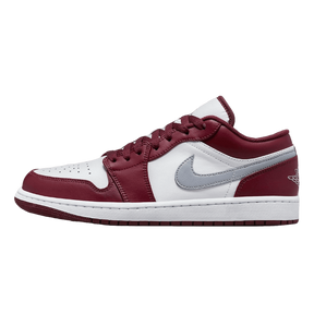 Tênis Air Jordan 1 Low "Bordeaux" Vinho / Branco