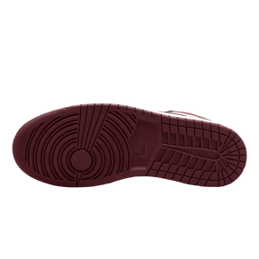 Tênis Air Jordan 1 Low "Bordeaux" Vinho / Branco