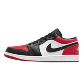 Tênis Air Jordan 1 Low "Bred Toe" Preto / Vermelho