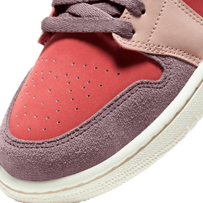 Tênis Air Jordan 1 Low "Canyon Rust" Rosa / Vermelho