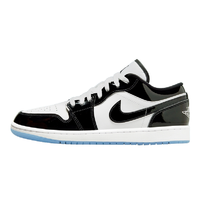 Tênis Air Jordan 1 Low "Concord" Preto / Branco