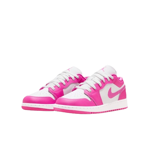 Tênis Air Jordan 1 Low "Fire Pink" Rosa