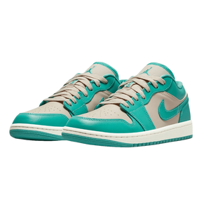 Tênis Air Jordan 1 Low "Green Teal" Verde