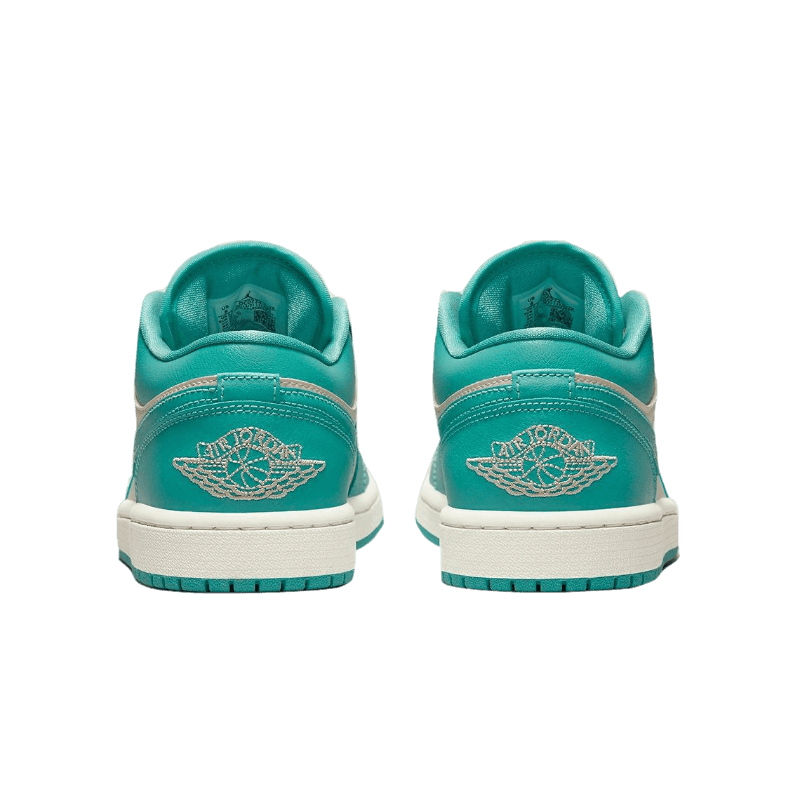 Tênis Air Jordan 1 Low "Green Teal" Verde