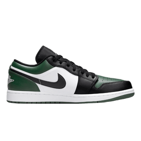 Tênis Air Jordan 1 Low "Green Toe" Preto / Verde