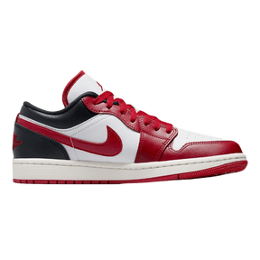 Tênis Air Jordan 1 Low "White Gym Red" Masculino Vermelho