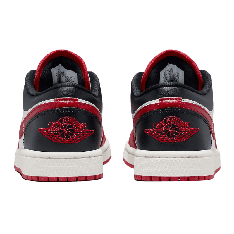 Tênis Air Jordan 1 Low "White Gym Red" Masculino Vermelho