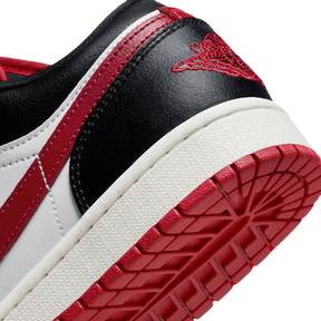 Tênis Air Jordan 1 Low "White Gym Red" Masculino Vermelho