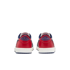 Tênis Air Jordan 1 Low "Gym Red & Midnight Navy" Vermelho / Azul