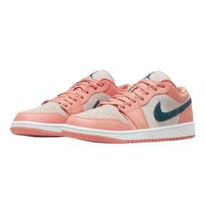 Tênis Air Jordan 1 Low "Madder Root" Rosa
