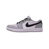 Tênis Air Jordan 1 Low "OG Barons Wolf Grey and White" Cinza