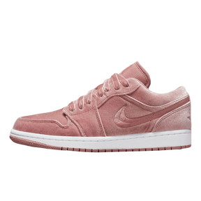 Tênis Air Jordan 1 Low "Pink Velvet" Rosa