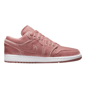Tênis Air Jordan 1 Low "Pink Velvet" Rosa