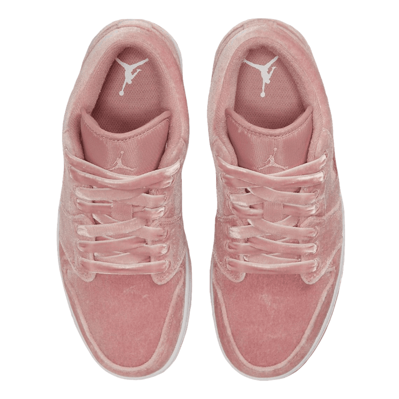 Tênis Air Jordan 1 Low "Pink Velvet" Rosa