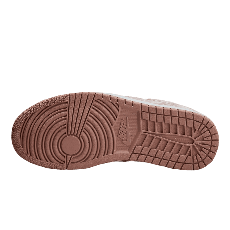 Tênis Air Jordan 1 Low "Pink Velvet" Rosa