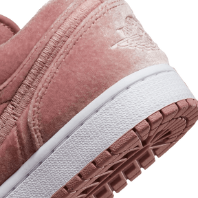 Tênis Air Jordan 1 Low "Pink Velvet" Rosa