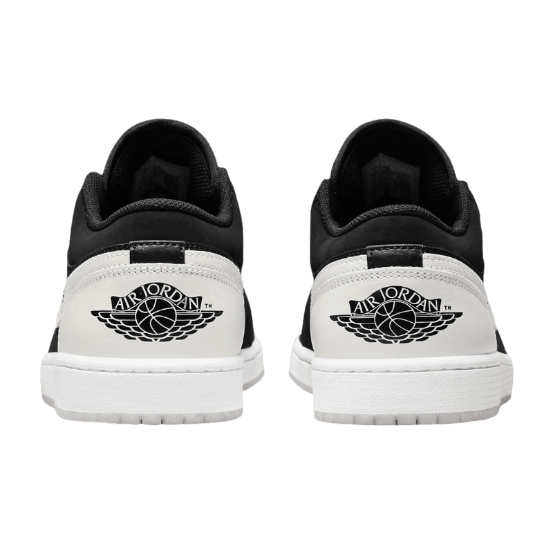 Tênis Air Jordan 1 Low SE "Diamond" Preto / Branco