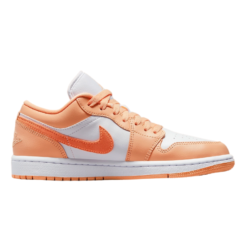 Tênis Air Jordan 1 Low "Sunset Haze" Laranja / Branco