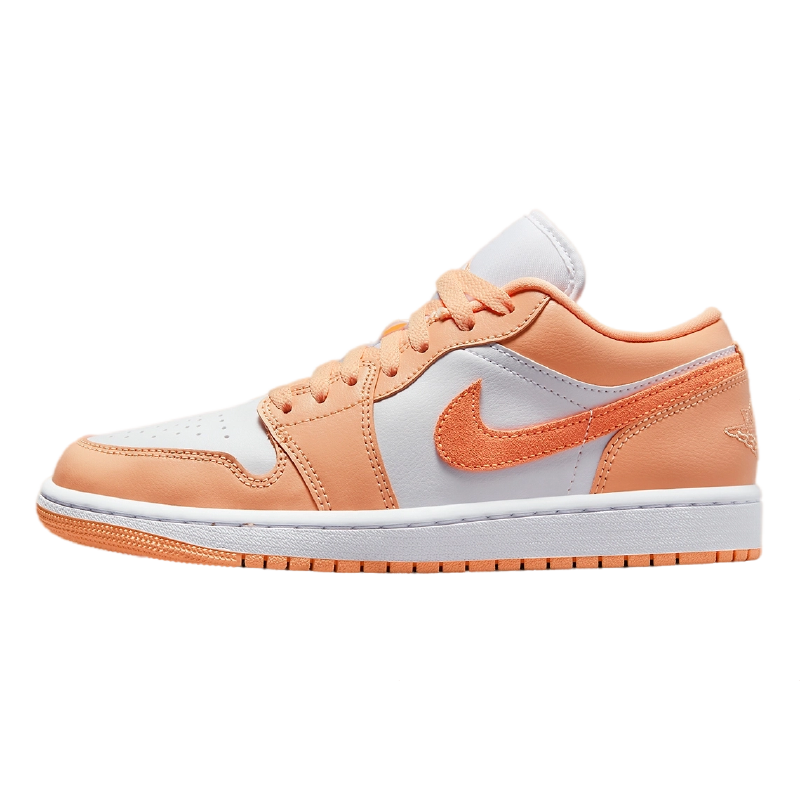 Tênis Air Jordan 1 Low "Sunset Haze" Laranja / Branco