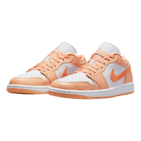Tênis Air Jordan 1 Low "Sunset Haze" Laranja / Branco
