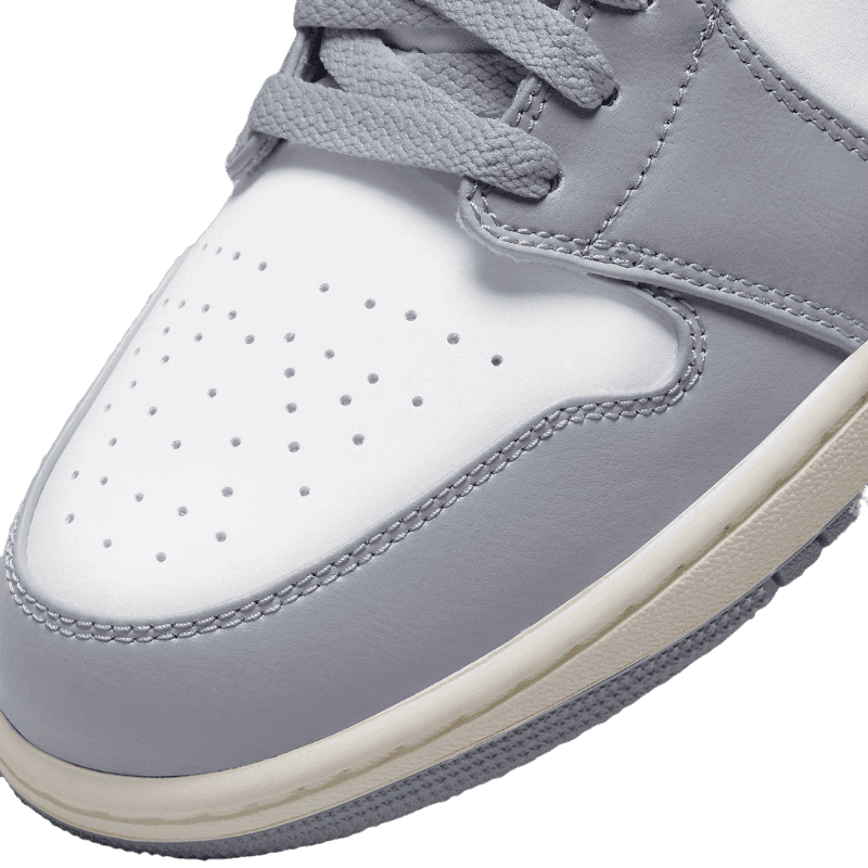 Tênis Air Jordan 1 Low "Vintage Grey" Masculino Cinza