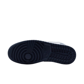 Tênis Air Jordan 1 Low "White Midnight Navy Wolf Grey" Masculino Azul