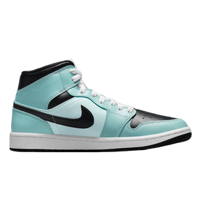 Tênis Air Jordan 1 "Mid Aqua Blue Tint" Feminino Azul