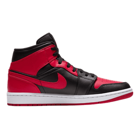 Tênis Air Jordan 1 Mid "Banned" Vermelho / Preto