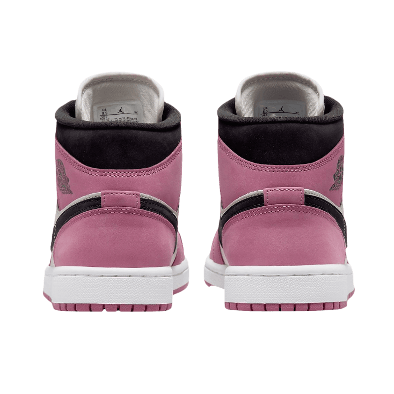Tênis Air Jordan 1 Mid "Berry Pink" Feminino Rosa