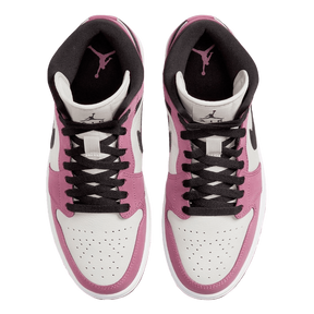 Tênis Air Jordan 1 Mid "Berry Pink" Feminino Rosa