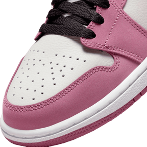 Tênis Air Jordan 1 Mid "Berry Pink" Feminino Rosa