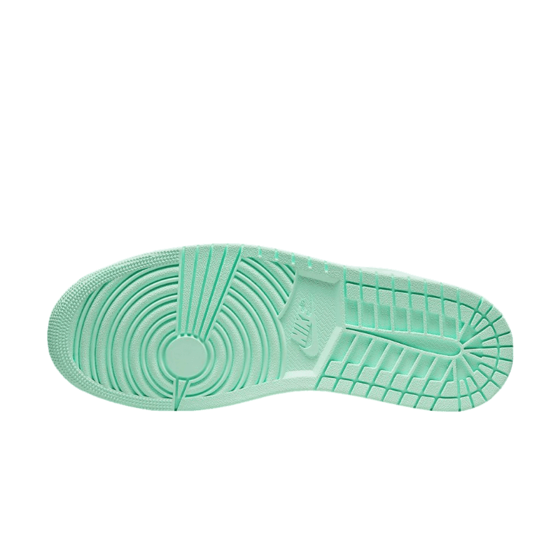 Tênis Air Jordan 1 Mid "Blue Mint" Feminino Azul / Verde