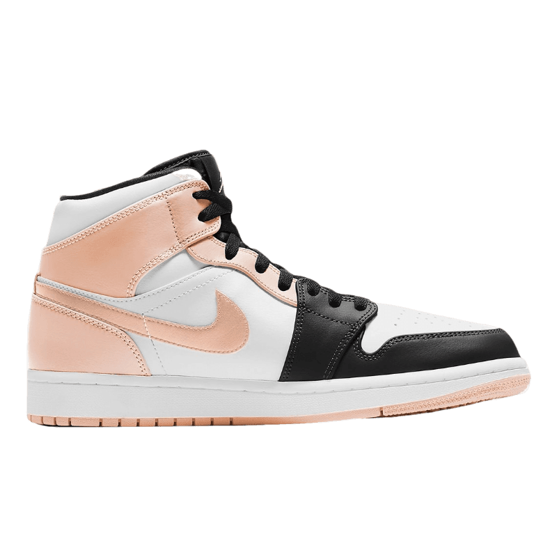 Tênis Air Jordan 1 Mid "Crimson Tint" Feminino Rosa