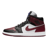 Tênis Air Jordan 1 Mid "Dark Beetroot" Masculino Vinho / Preto