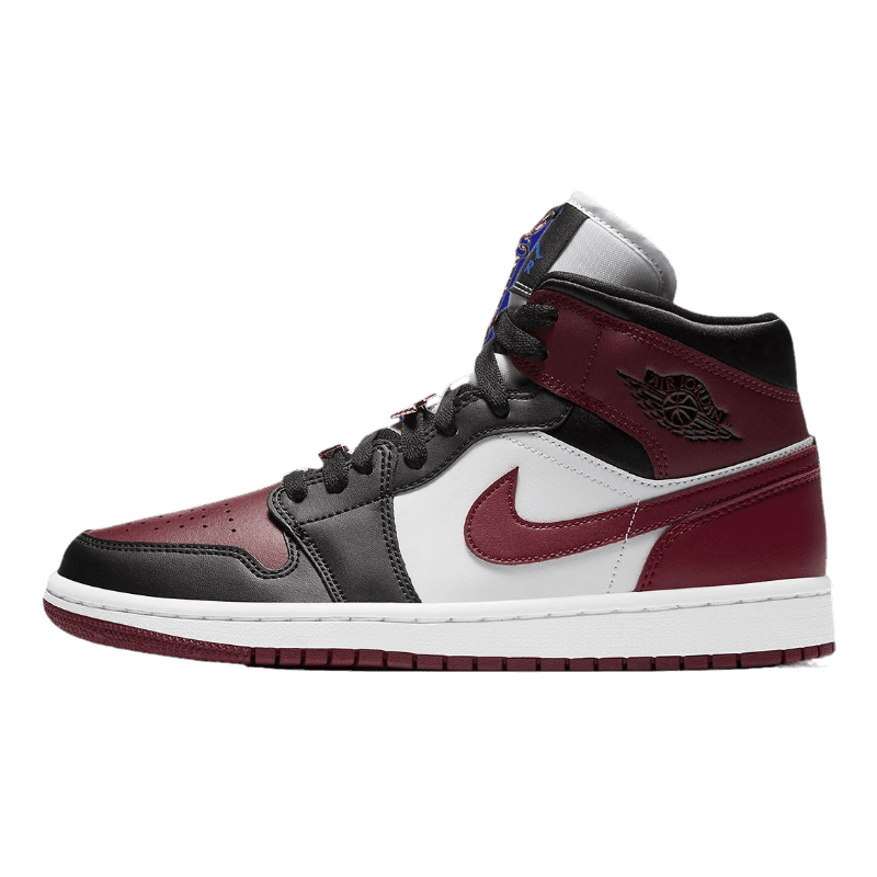 Tênis Air Jordan 1 Mid "Dark Beetroot" Masculino Vinho / Preto
