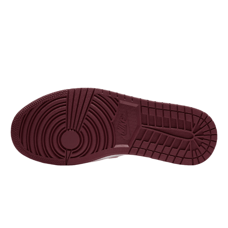 Tênis Air Jordan 1 Mid "Dark Beetroot" Masculino Vinho / Preto