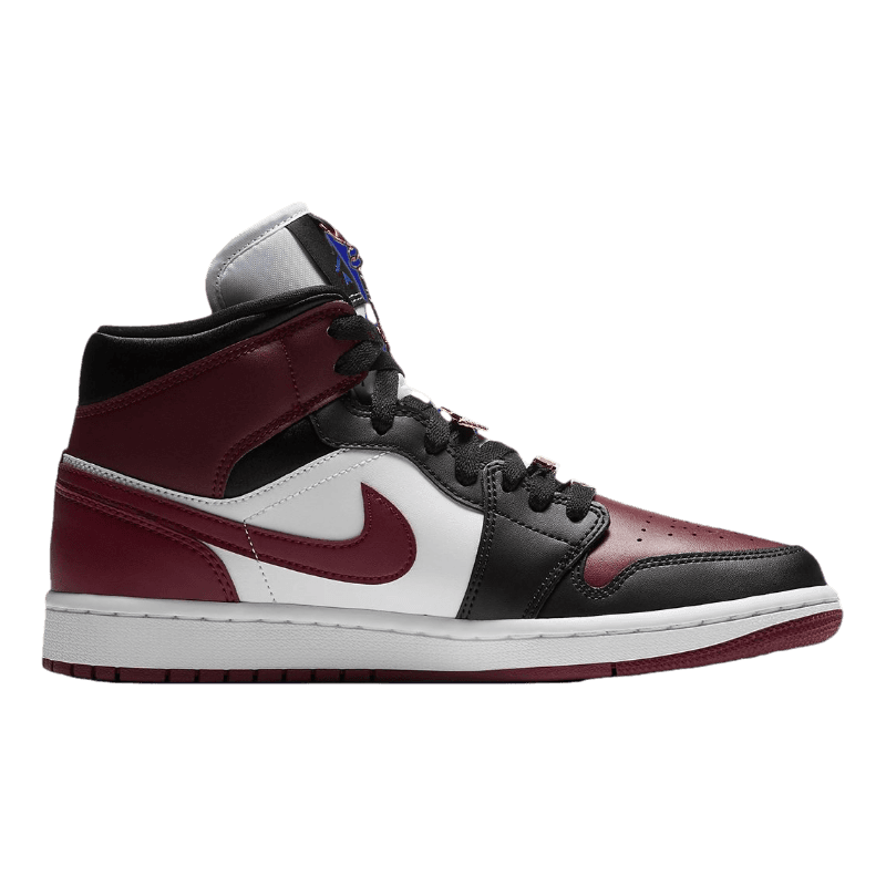 Tênis Air Jordan 1 Mid "Dark Beetroot" Masculino Vinho / Preto