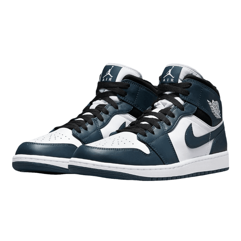 Tênis Air Jordan 1 Mid "Dark Teal" Azul