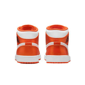 Tênis Air Jordan 1 Mid "Electro Orange" Laranja