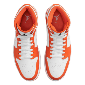Tênis Air Jordan 1 Mid "Electro Orange" Laranja