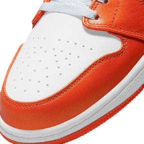 Tênis Air Jordan 1 Mid "Electro Orange" Laranja
