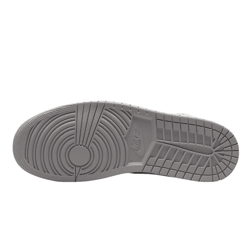 Tênis Air Jordan 1 Mid "Elephant Print" Masculino Cinza / Preto