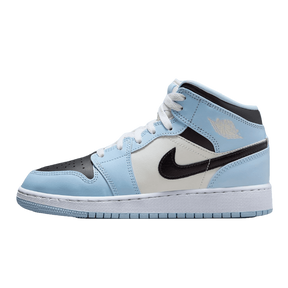 Tênis Air Jordan 1 Mid "Ice Blue" Feminino Azul