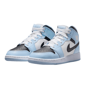 Tênis Air Jordan 1 Mid "Ice Blue" Feminino Azul