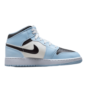 Tênis Air Jordan 1 Mid "Ice Blue" Feminino Azul