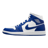 Tênis Air Jordan 1 Mid "Kentucky Blue" Feminino Azul / Branco