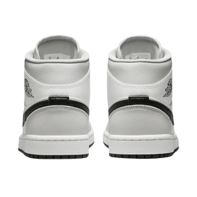 Tênis Air Jordan 1 Mid "Light Smoke Grey" Feminino Cinza